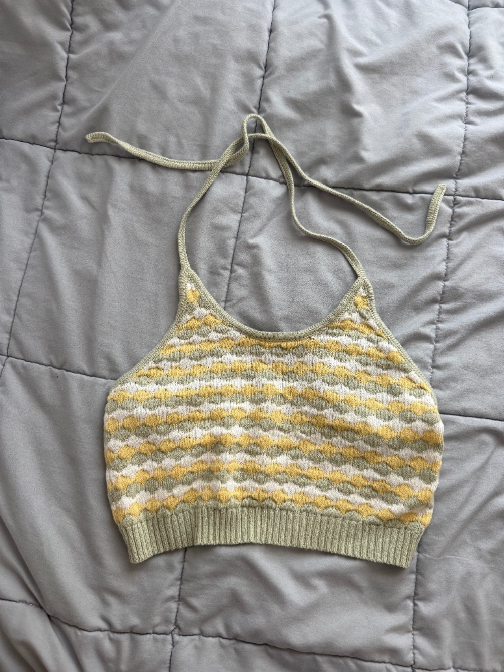 knit halter top size small
